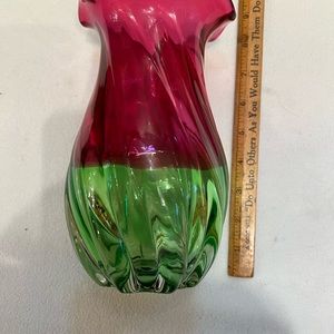 Vintage telaflora watermelon vase